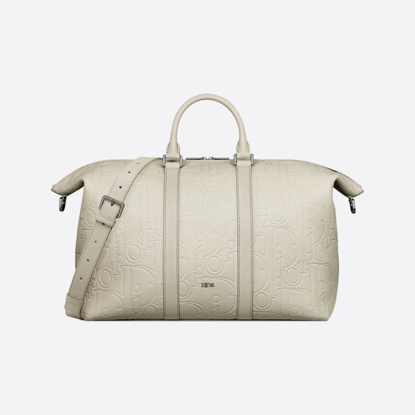 Dior Weekender 40 Bag in Gravity Leather and Grained Calfskin (1ESDU134LLG_H115)