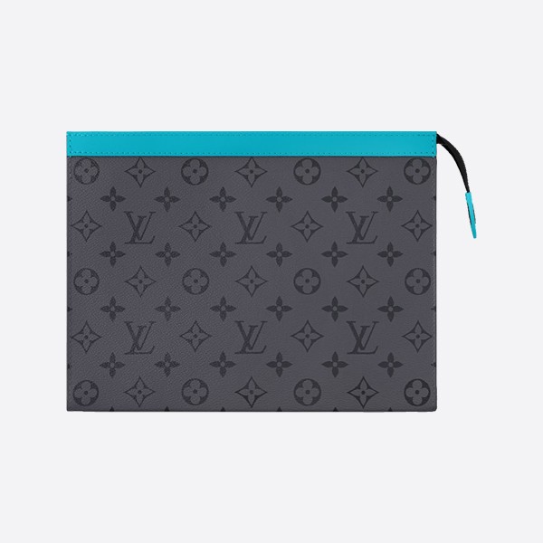 Louis Vuitton Pochette Voyage MM Monogram Eclipse M11466