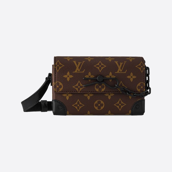 Louis Vuitton Steamer Wearable Wallet in Monogram Macassar Canvas M83613