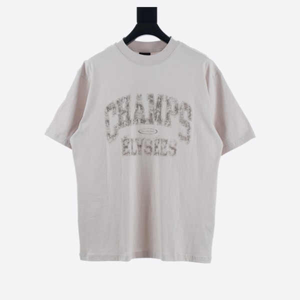 Balenciaga White Champs-Élysées Oversized T-Shirt