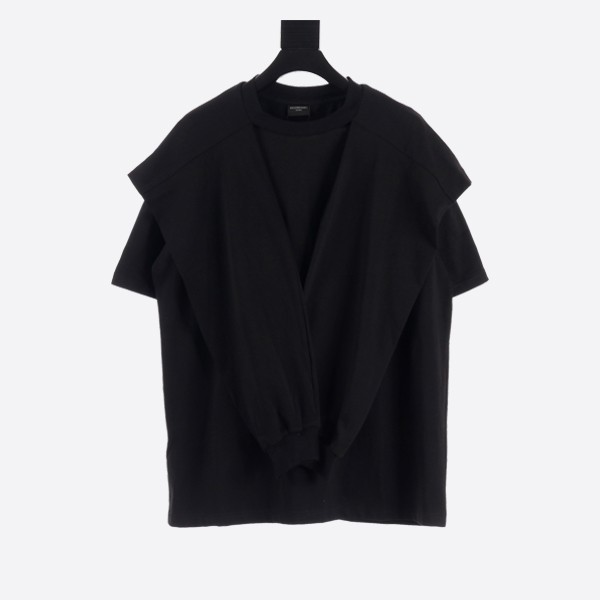 Balenciaga Unity Sport Icon Incognito T-Shirt, Oversized, Black/White