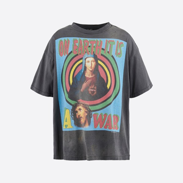 St. Michael SS TEE/On Earth/Black