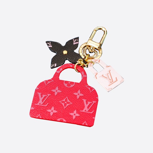 Louis Vuitton Large Red Handbag Keychain