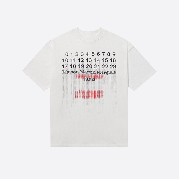 Maison Margiela Ghost Logo Short Sleeve White