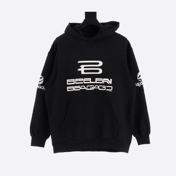Balenciaga AI-generated hoodie in black
