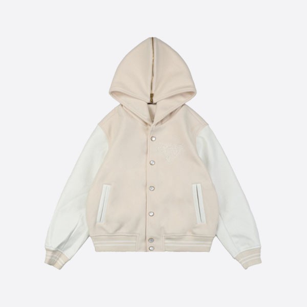 Louis Vuitton Beaded Monogram Embroidered Hooded Jacket