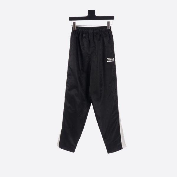 Kenzo Letter Logo Casual Fashion Straight Pants Black
