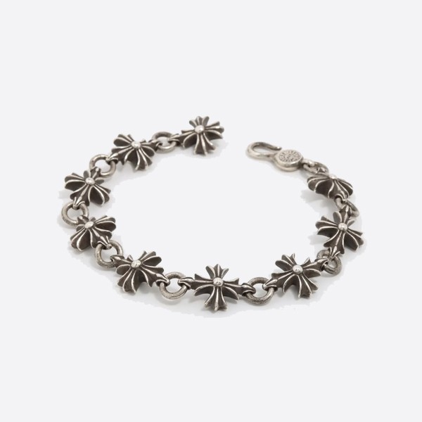 Chrome Hearts Vintage Cross Flower Bracelet