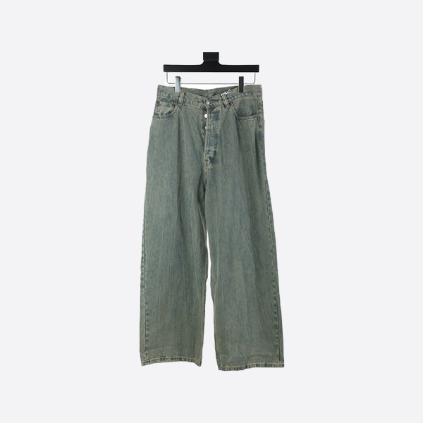 Acne Studio 2024 Baggy Fit Whisker Washed Jeans