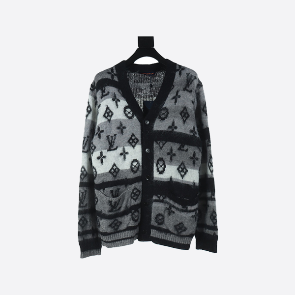 Louis Vuitton Monogram Mohair Cardigan Sweater for Reading Eyes