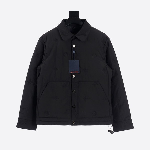 Louis Vuitton Classic Hollow Lightweight Cotton Jacket for Reading Eyes