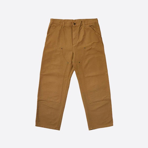 Palace x Carhartt WIP Double-Front Pants in Brown