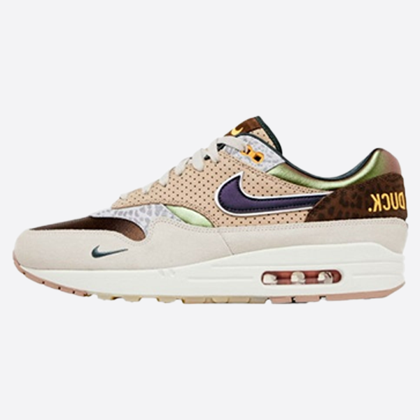 Nike co-branded Division Street. Off-White and Brown low-top casual shoes HQ2640-200 (Medium version)