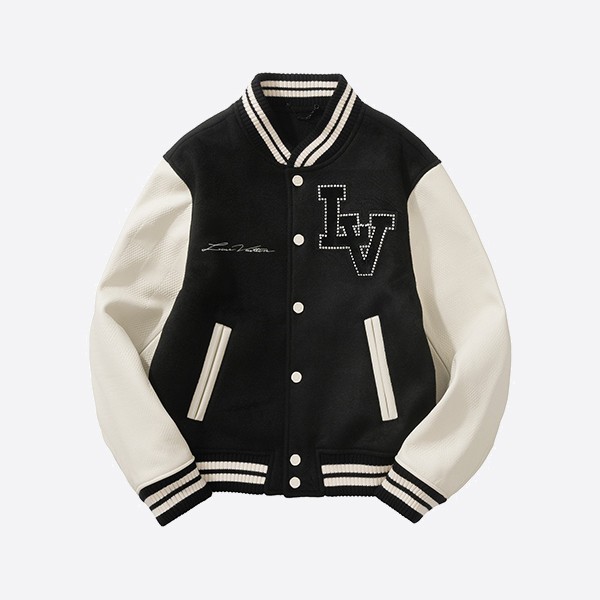 Louis Vuitton Logo Calfskin Jacket