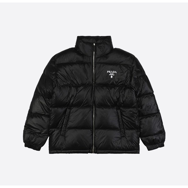 Prada 24FW Medal Small Logo Print Down Jacket