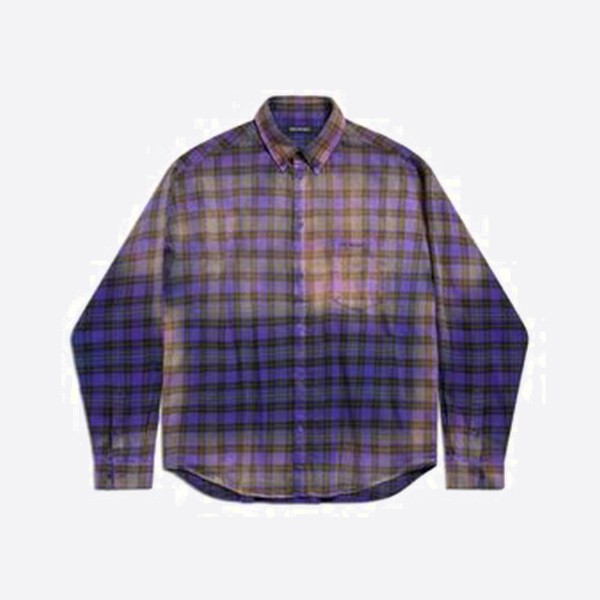 Balenciaga Large Fit Shirt in Purple