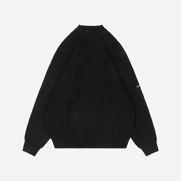 Balanciaga 24Fw Arm Paris Small Label Crew Neck Sweater