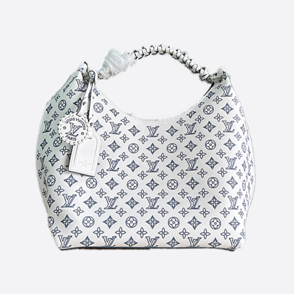 Louis Vuitton Pure White Silk Shoulder Bag M11735