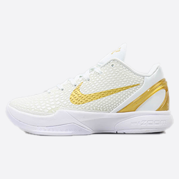 Nike Zoom Kobe 6 Protro White Casual Sneakers FV4921-608 (Small)