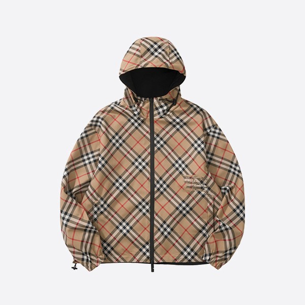 Burberry reversible check jacket