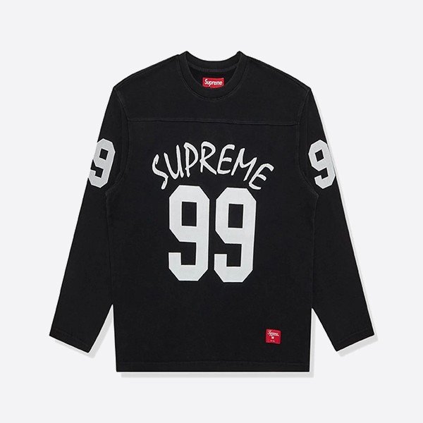 Supreme 99 L/S Football Top Black