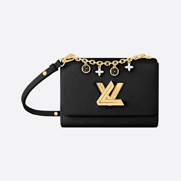 Louis Vuitton Twist MM Epi Leather Black M11723