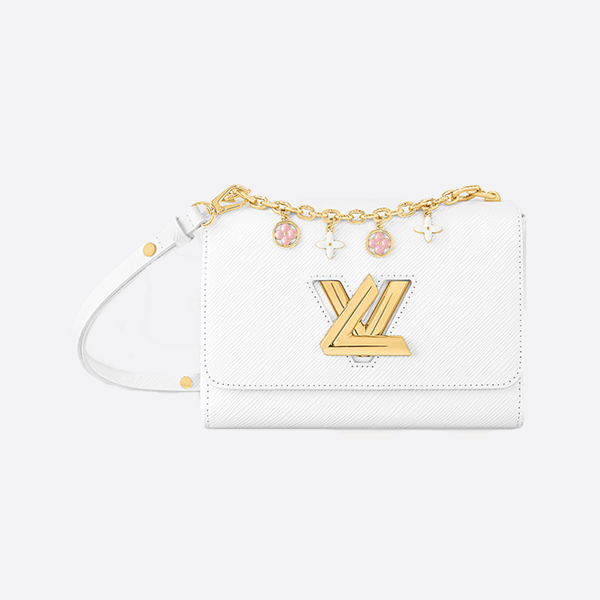Louis Vuitton Twist MM Epi Leather White M11723