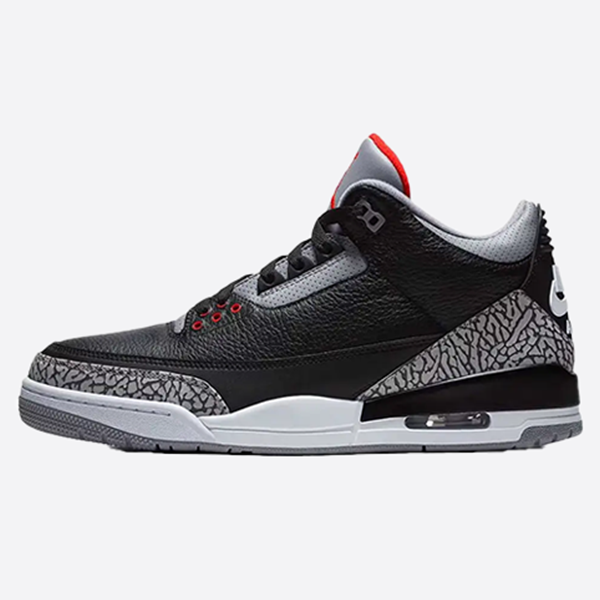 Nike AJ3 Black Cement Low-Top Sports Casual Shoes DN3707-010 (LW Version)