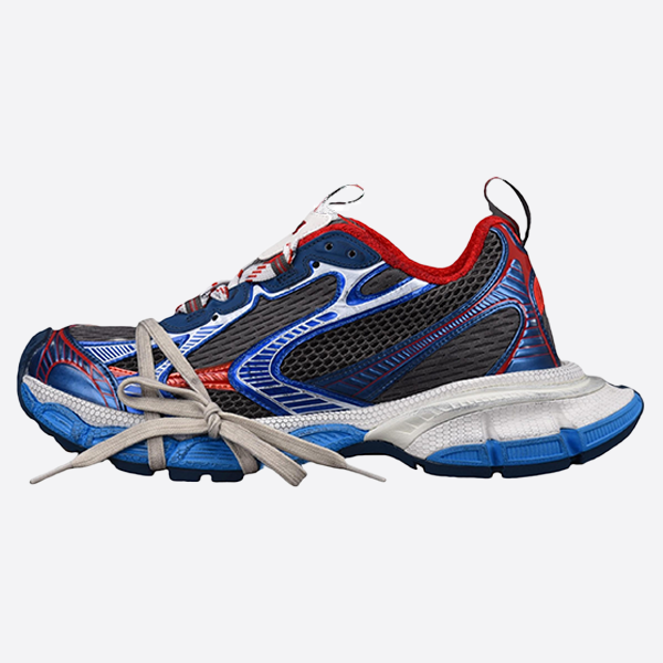 Balenciaga 3XL Gray Blue Red 734734W3XL51469