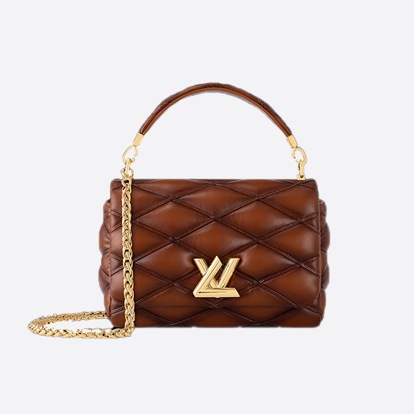 Louis Vuitton Fall/Winter Collection Marretage Quilted Pattern GO-14 Small Handbag M23601