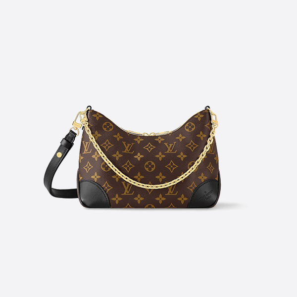 Louis Vuitton Classic Embossed Leather Chain Bag Crossbody Shoulder Bag M45831