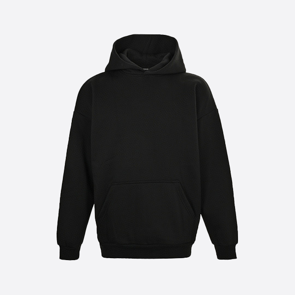 We11 Done 24Fw Graffiti Letter Print Hooded Sweatshirt