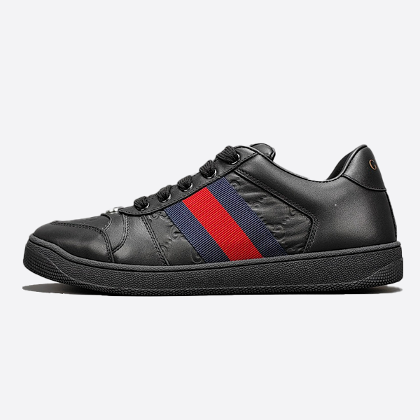 Gucci Screen Black Print Casual Sneakers