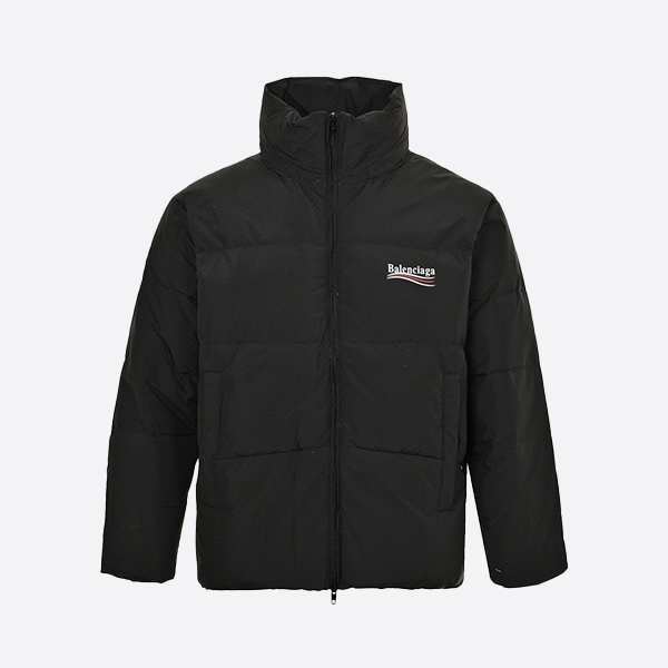 Balenciaga Classic Cola Print Down Jacket