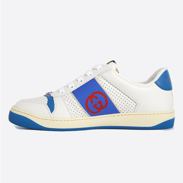 Gucci Screener Series Low-Top Lace-Up Fashion Sneakers 765054AACV8 9055