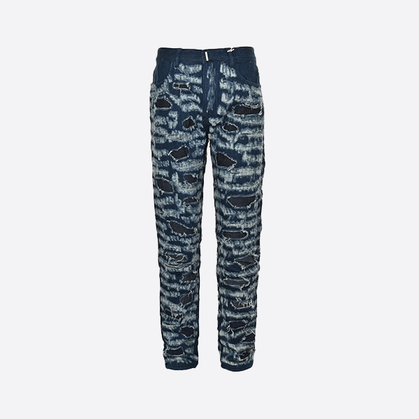 Givenchy MMW Joint BORO Retro Corroded Jeans