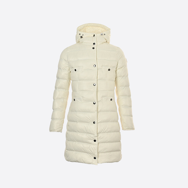 Moncler Hirma Women's Long Hooded Down Jacket