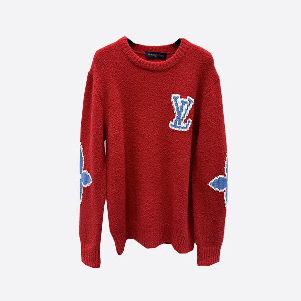 Louis Vuitton Crochet Crew Neck Sweater