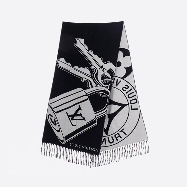 Louis Vuitton wool and cashmere scarf