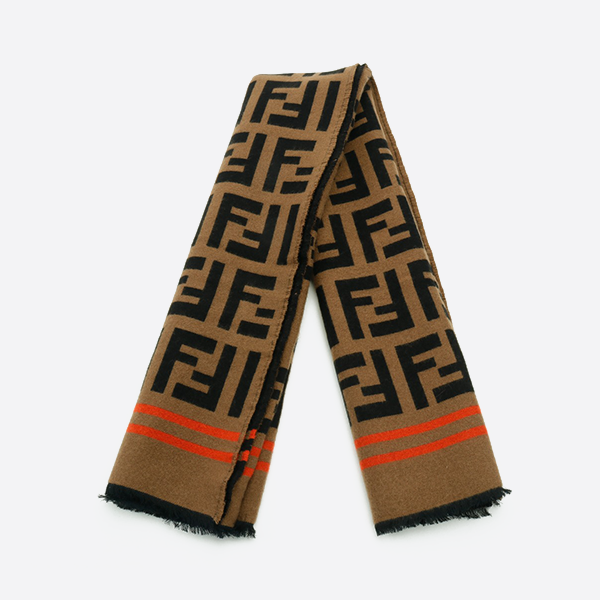 Fendi cashmere wool poncho