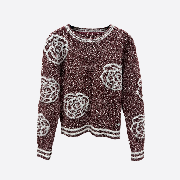 Chanel knit crew neck sweater