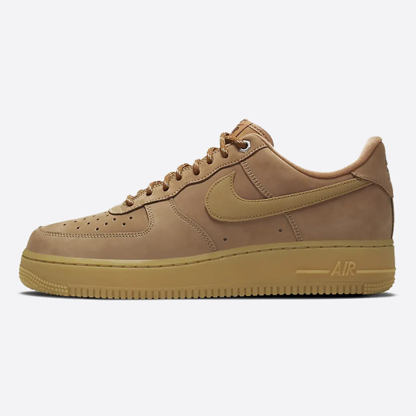 NK Air Force 1 Wheat Color Sneakers CJ9179-200