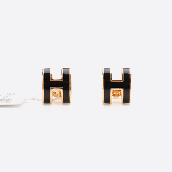 Hermes Love Magic Square Enamel Earrings H608002FO03