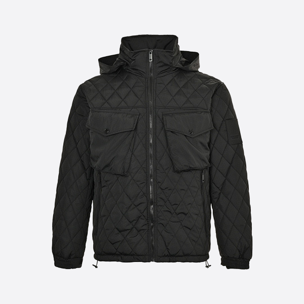 Burberry 2024Fw Double Pocket Diamond Quilted Cotton Jacket