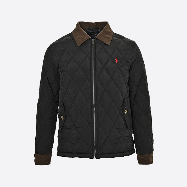Ralph Lauren Quilted Argyle Corduroy Dry Padded Jacket