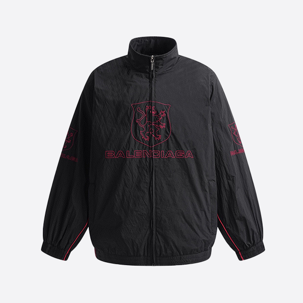 Balenciaga Manchester United Embroidered Zip Jacket