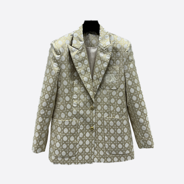 Dior Cannage Jacquard Blazer V