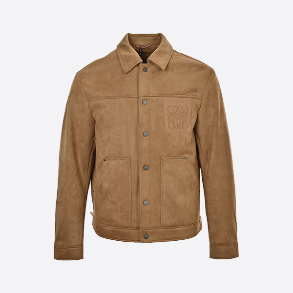 Loewe Microfleece Lapel Down Jacket