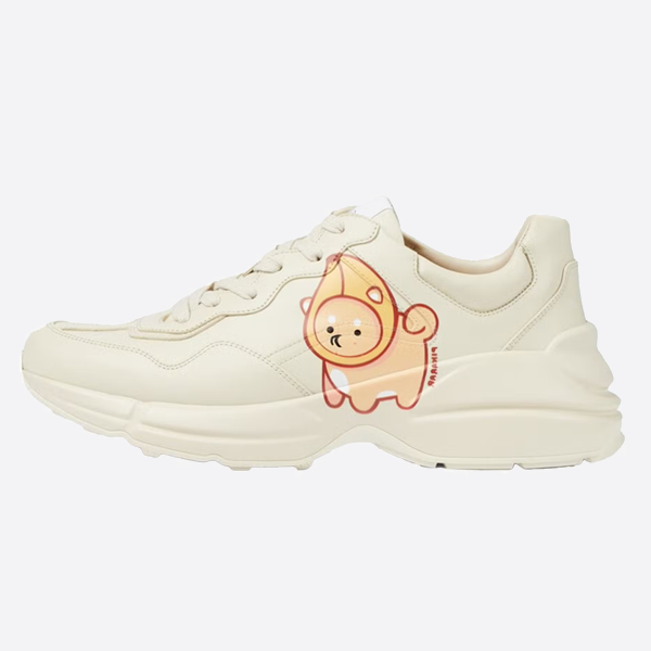 Gucci Rhyton Cat Sneakers 737521 DRW00 9522