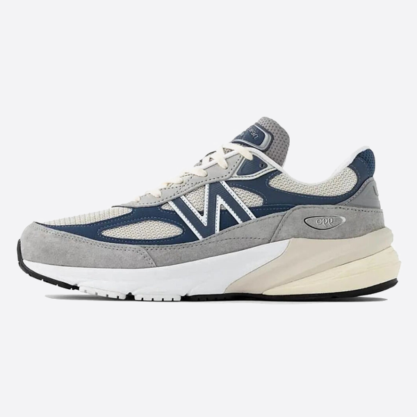 New Balance NB 990 V6 Gray Blue Low-Top Running Shoes M990TC6